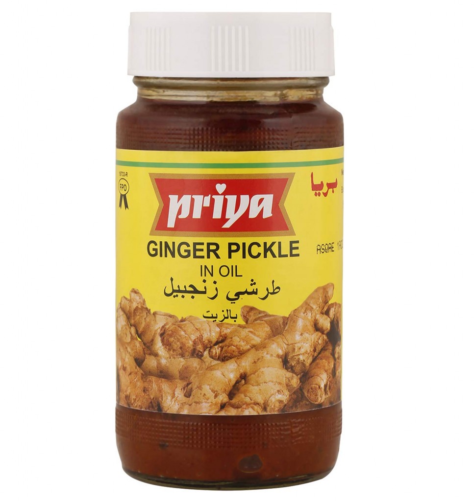 Priya Pickle 300gm Ginger Seven Emirates Supermarket